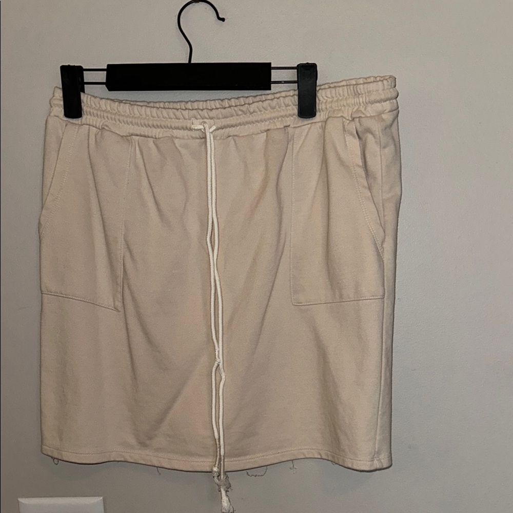 Hem & Thread Drawstring Skirt